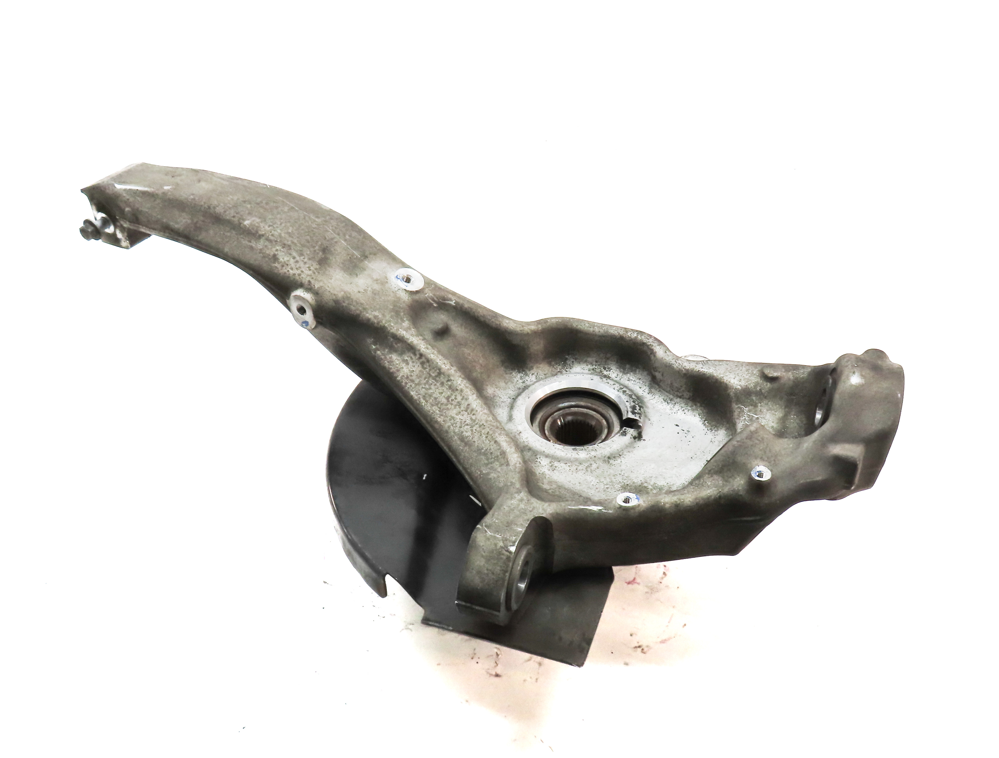 2014-2017 RANGE ROVER SPORT (L494) FRONT RIGHT PASSENGER SPINDLE KNUCKLE HUB — exact item pictured